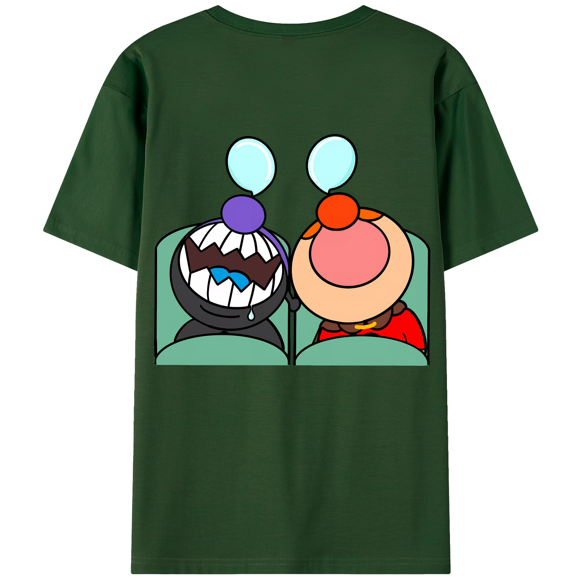 （画像用） アンパンマン Anpanman 綿100％半袖Tシャツ（背面プリント）